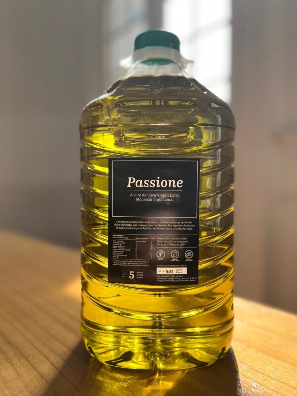 Aceite de Oliva Virgen Extra - 5 L Uso Gastronómico